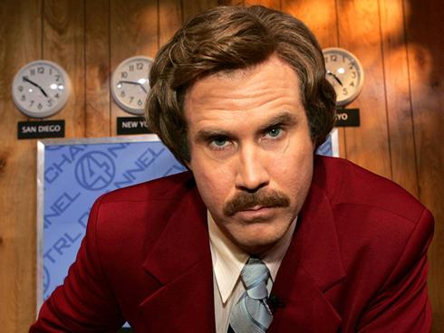 Anchorman Ron Burgundy Broadcast Journalist